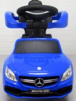 Mercedes AMG c63 BLUE Pusher Ride-on, zvukový efekt – Obrázok 10