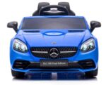 Mercedes SLC 300 modré kolesá z peny Eva, mäkké sedadlo, licencovaná lítium-iónová batéria – Obrázok 8