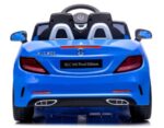 Mercedes SLC 300 modré kolesá z peny Eva, mäkké sedadlo, licencovaná lítium-iónová batéria – Obrázok 10