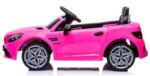 Mercedes SLC 300 ružové disky EVA peny, mäkké sedadlo, licencovaná lítium-iónová batéria – Obrázok 9