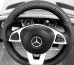 Mercedes SLC 300 čierne disky z peny Eva, mäkké sedadlo, licencovaná lítium-iónová batéria – Obrázok 3