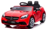 Mercedes SLC 300 červené disky EVA peny, mäkké sedadlo, licencovaná lítium-iónová batéria – Obrázok 5