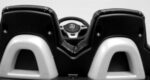 Mercedes SLC 300 čierne disky z peny Eva, mäkké sedadlo, licencovaná lítium-iónová batéria – Obrázok 5