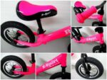 Odrážadlo R2 PINK – R-Sport, nafukovacie kolesá – Obrázok 5