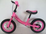 Odrážadlo R3 ružové R-Sport 12'' brzda, zvonček – Obrázok 3