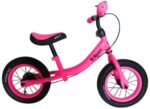Odrážadlo R3 ružové R-Sport 12'' brzda, zvonček – Obrázok 7