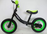 Odrážadlo R3 zeleno-čierne, R-Sport 12'' brzda, zvonček – Obrázok 5