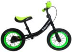 Odrážadlo R3 zeleno-čierne, R-Sport 12'' brzda, zvonček – Obrázok 6