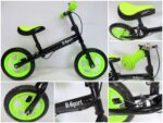 R4 R-Sport odrážadlo 12'' EVA – zeleno-čierne – Obrázok 2