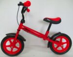 R9 R-Sport odrážadlo 12'' – červené s brzdou a zvončekom – Obrázok 5