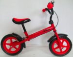 R9 R-Sport odrážadlo 12'' – červené s brzdou a zvončekom – Obrázok 7