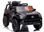 Detské autíčko Toyota Tacoma – Čierne (Koža + Kufor) – Obrázok 3