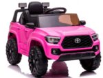 Detské autíčko Toyota Tacoma  – Ružové (Koža + Kufor) – Obrázok 3