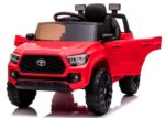Detské autíčko Toyota Tacoma – Červené (Koža + Kufor) – Obrázok 5