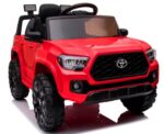 Detské autíčko Toyota Tacoma – Červené (Koža + Kufor) – Obrázok 8