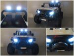 Detské elektrické autíčko X16 Bielo-čierne/ – Obrázok 9