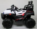 Detské elektrické autíčko Buggy X8n Bielo-Čierne – Obrázok 3