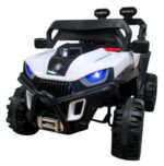 Detské elektrické autíčko Buggy X8n Bielo-Čierne – Obrázok 6