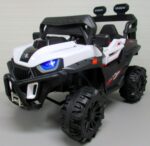 Detské elektrické autíčko Buggy X8n Bielo-Čierne – Obrázok 7
